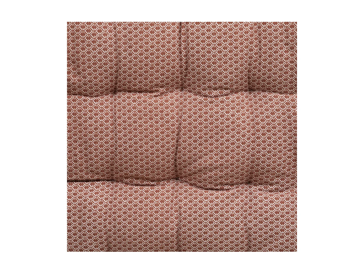 Matelas de Sol Terracotta avec Pompons 60 x 120 cm