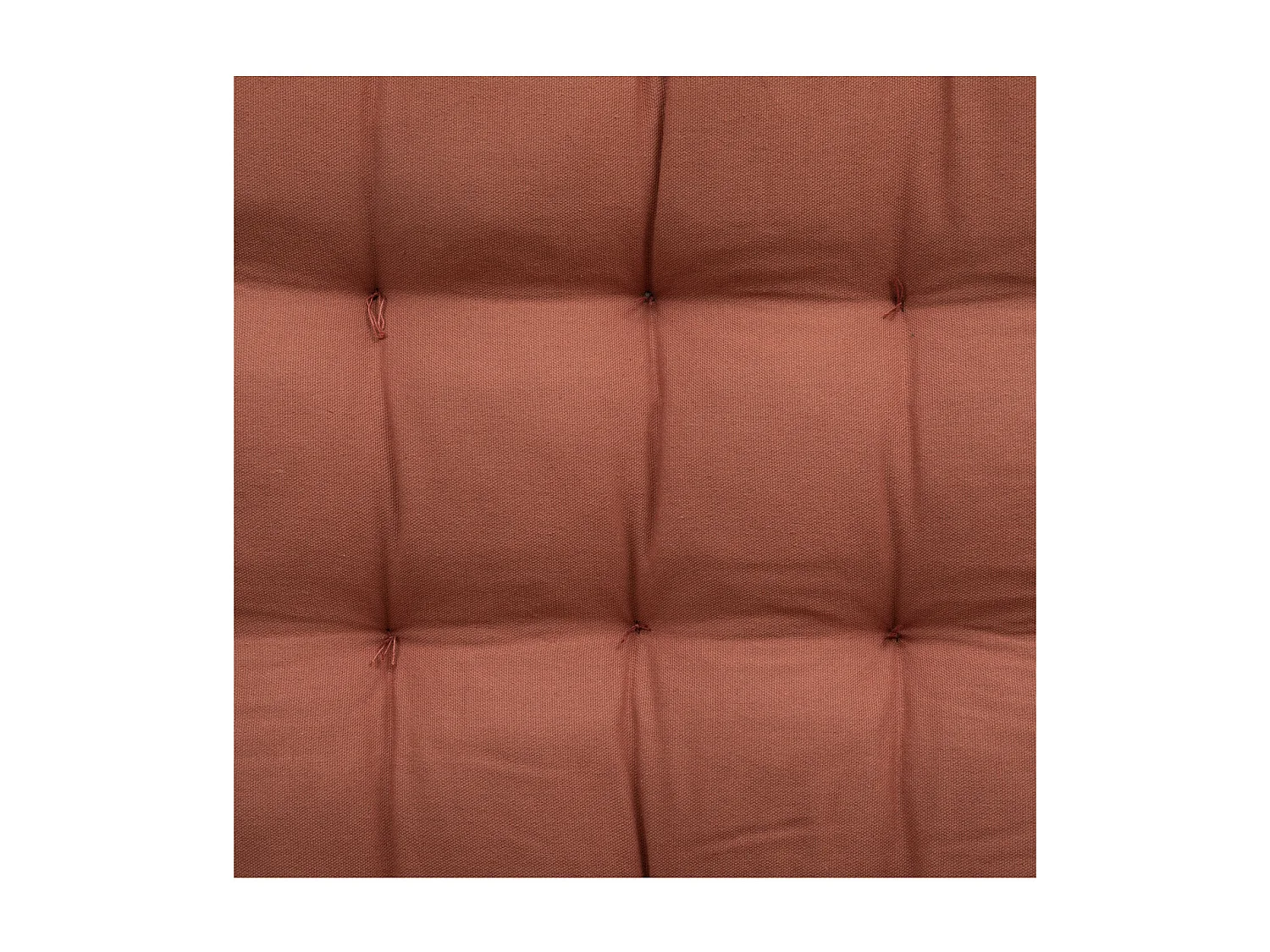 Matelas de Sol Terracotta avec Pompons 60 x 120 cm