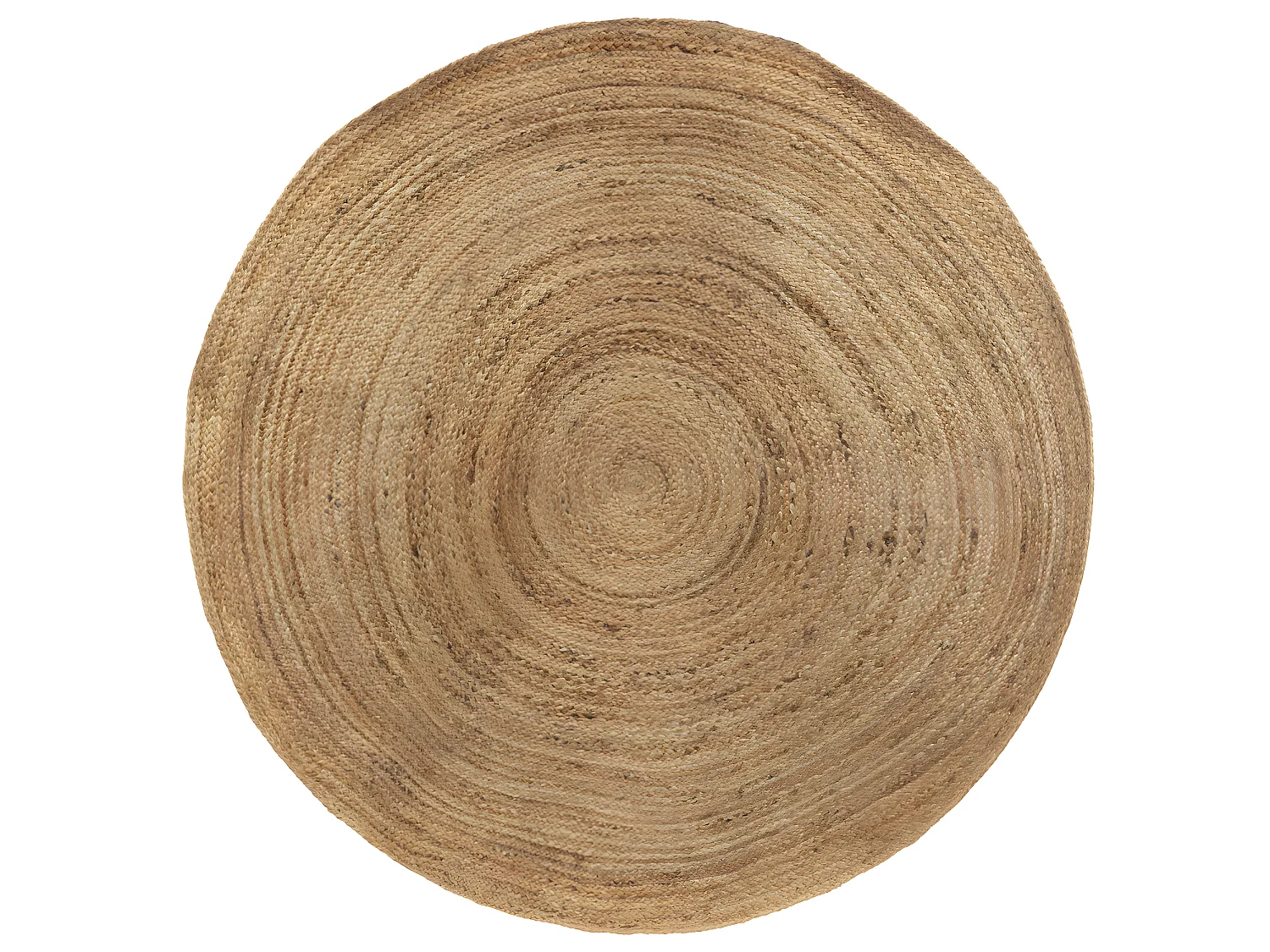 Tapis décoratif en Jute Beige Naturel D 160 cm