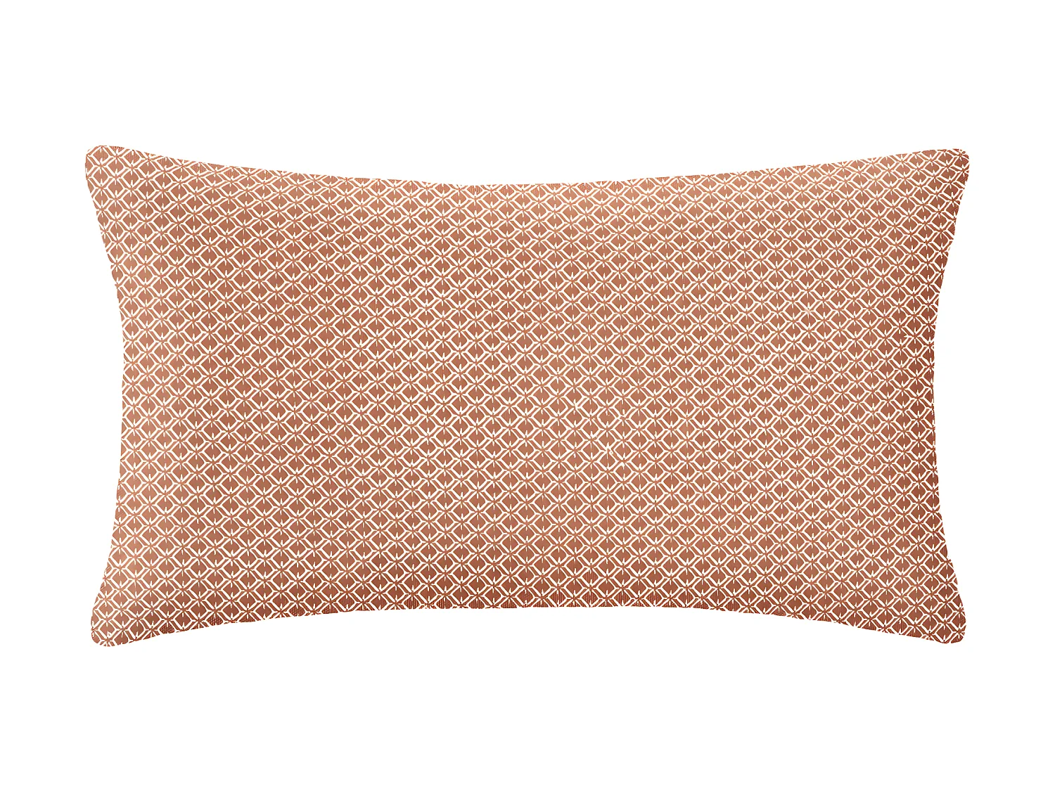 Coussin décoratif déhoussable en Coton Terracotta Otto 30 x 50 cm