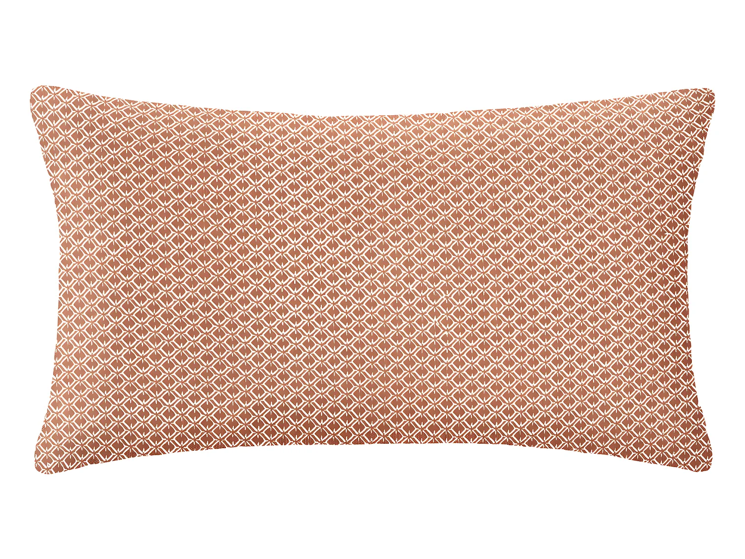 Coussin décoratif déhoussable en Coton Terracotta Otto 30 x 50 cm