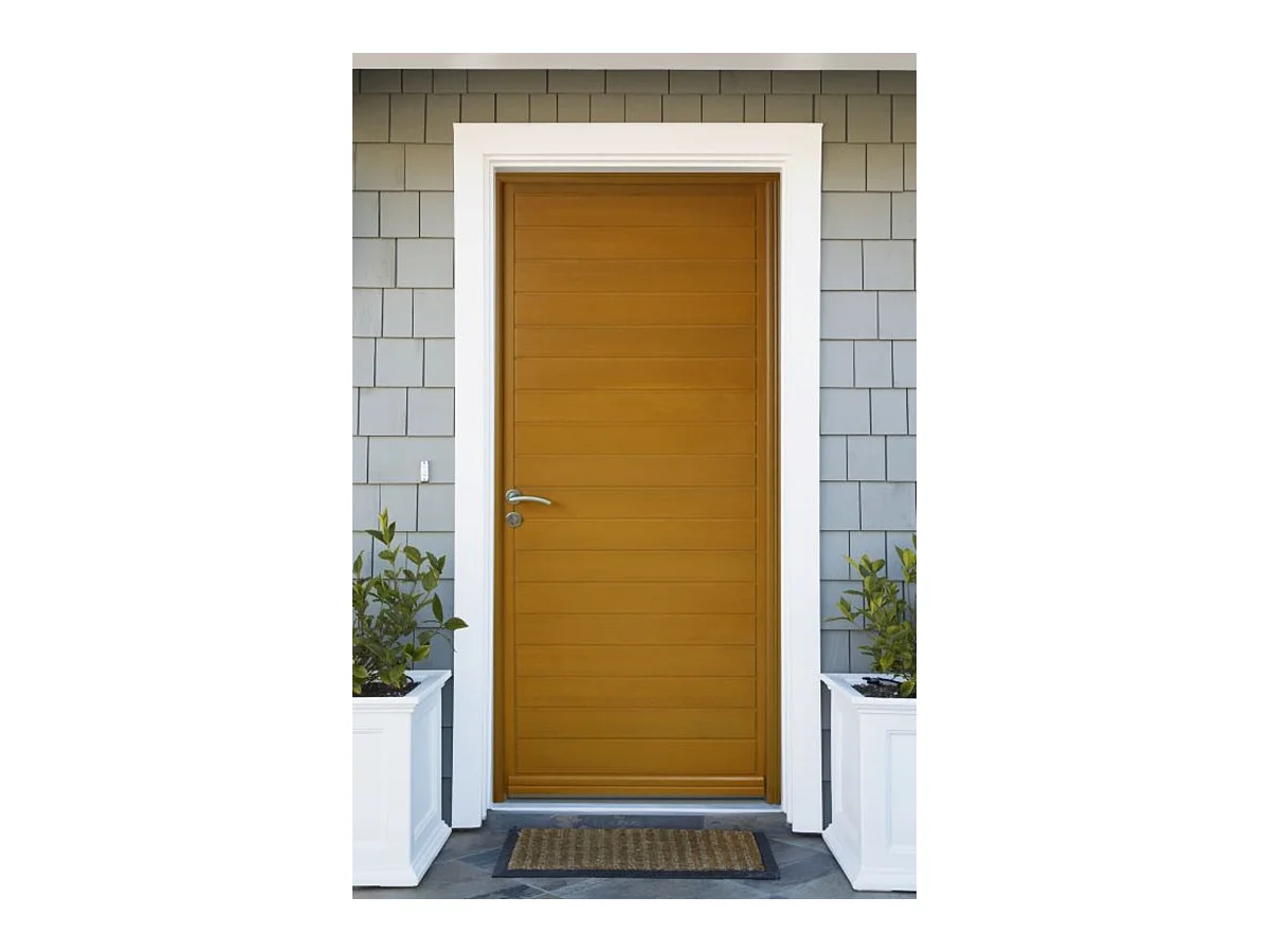 Porte d'entree Bois Pleine, Laura, H,215xl,90  p, droit Cotes Tableau