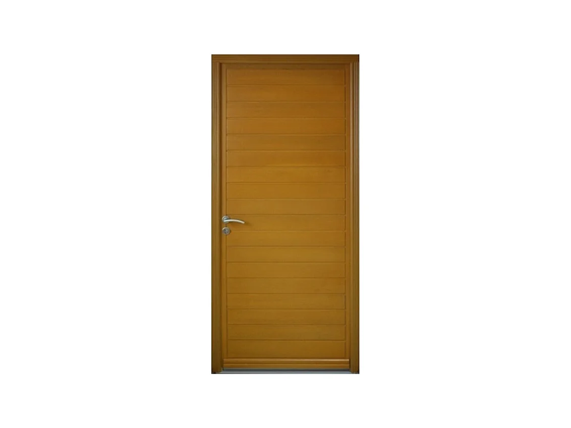Porte D'Entrée Bois Pleine, Laura, H,215Xl,90 P, Droit Côtes Tableau