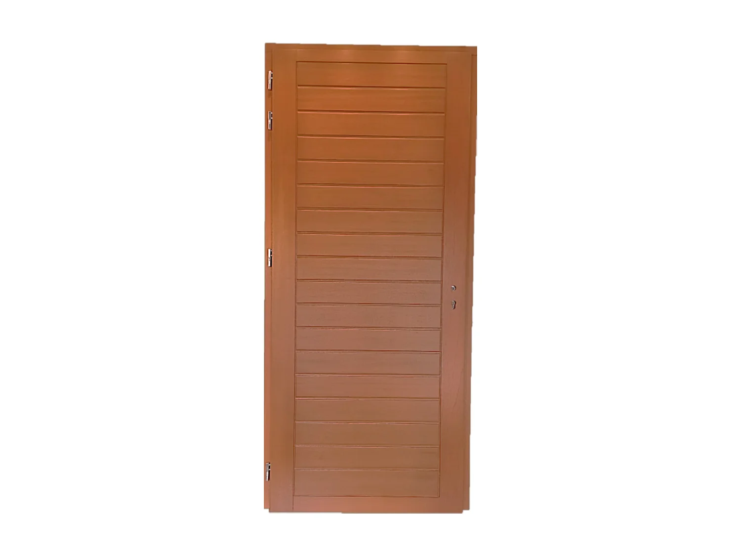 Porte D'entrée Bois Pleine Laura, H.215xl.90 Côte Tableau P.droit Gd Menuiseries