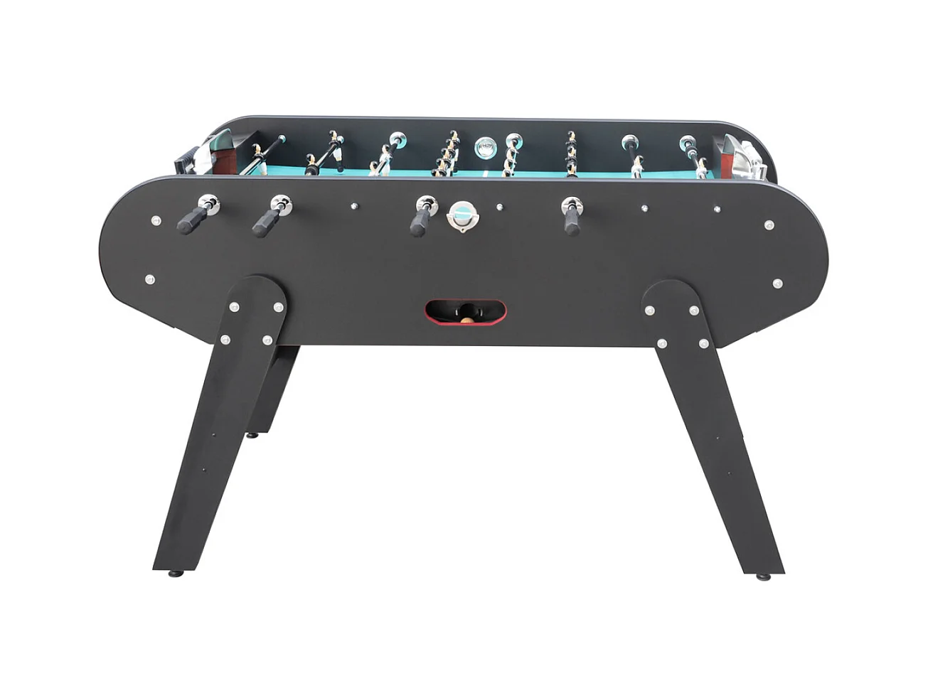 Futbolín de madera negro FLAMENGO