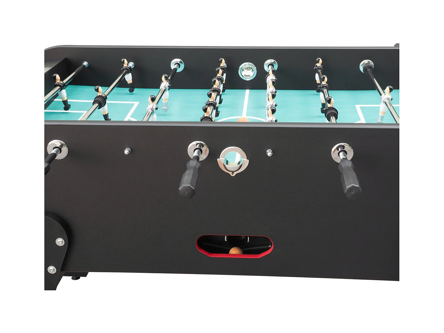 Futbolín de madera negro FLAMENGO