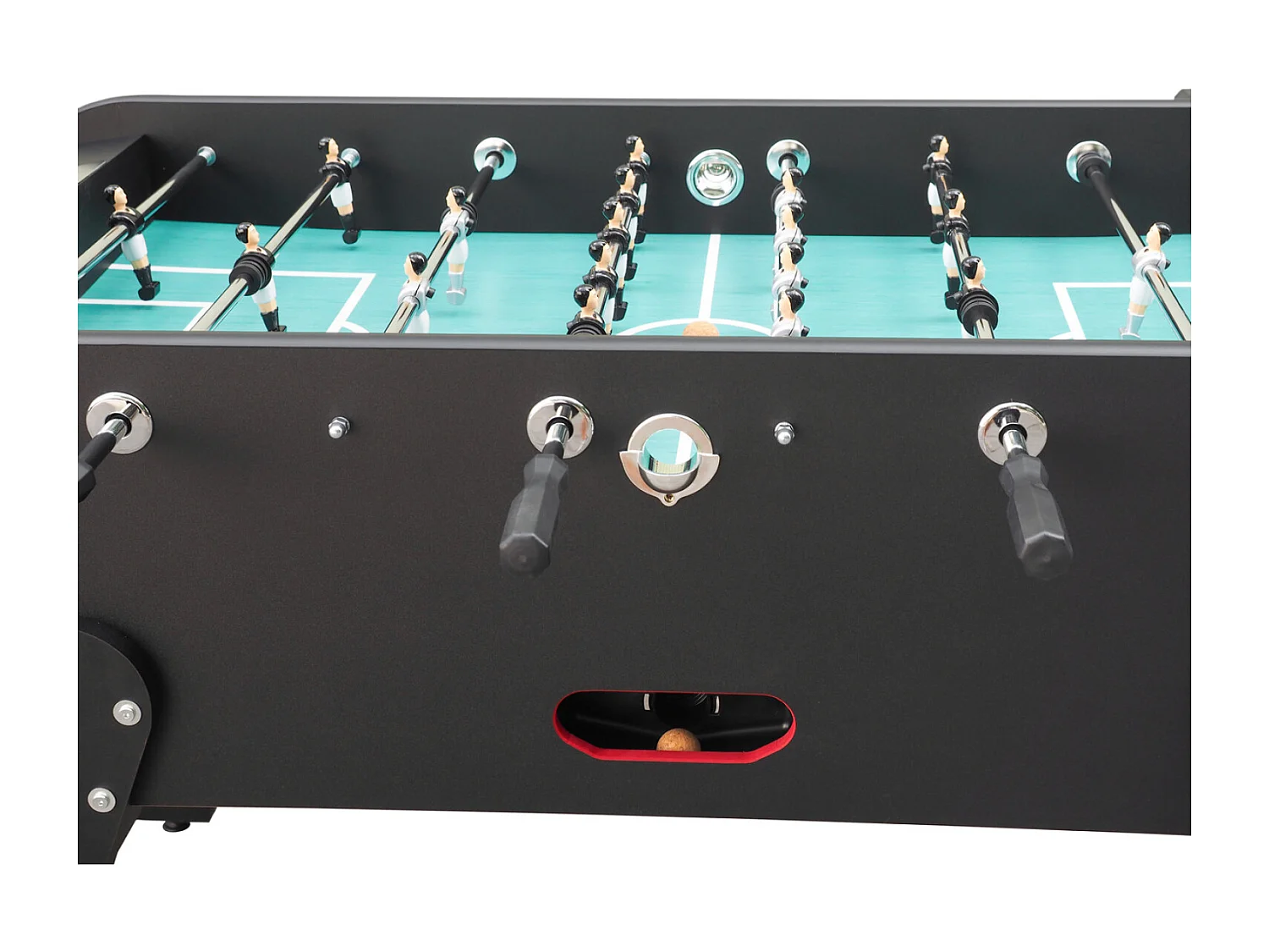 FLAMENGO Tafelvoetbal van zwart hout