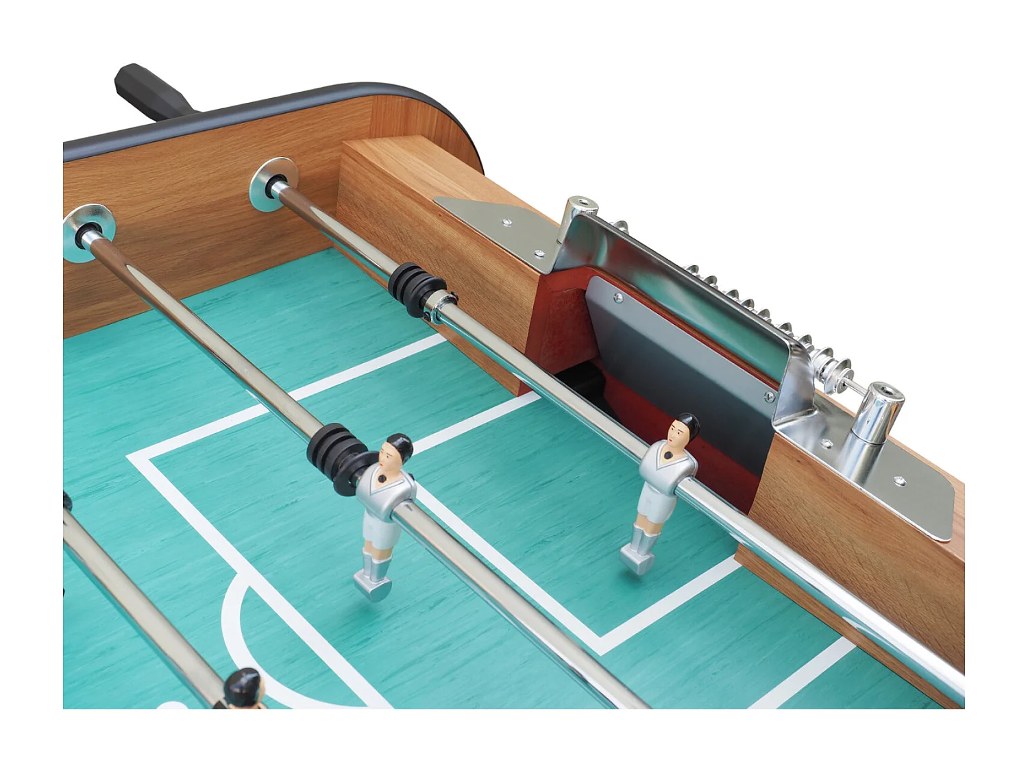 Futbolín de madera claro FLAMENGO