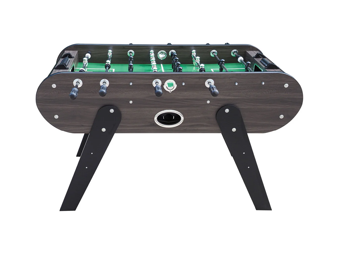 SAOPOLO Tafelvoetbal van lichtgrijs hout