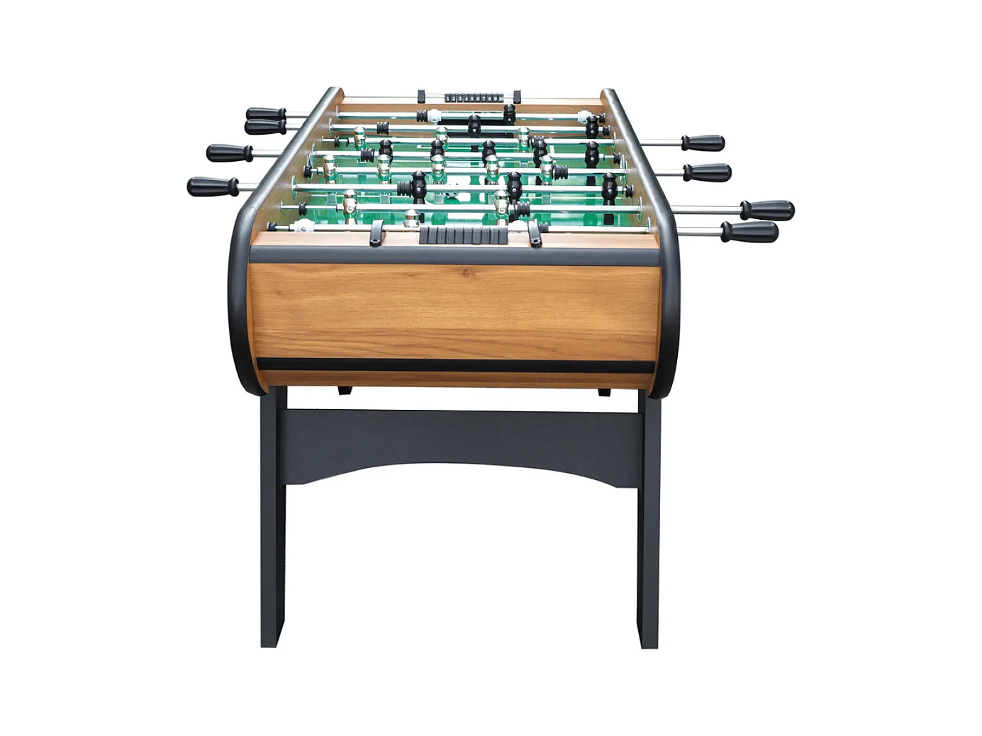 Babyfoot en bois foncé SAOPOLO