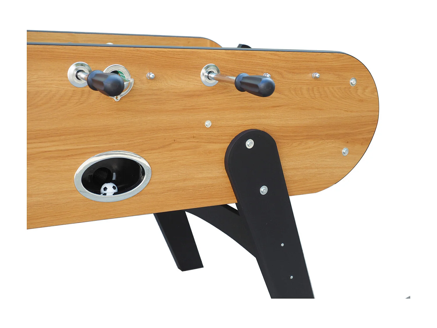 Babyfoot en bois foncé SAOPOLO