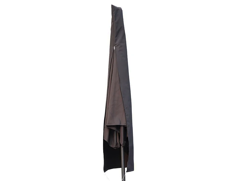 Beschermhoes voor parasol FIGARI 150 x 30 x 25 cm van waterafstotend polyester - Donkergrijs