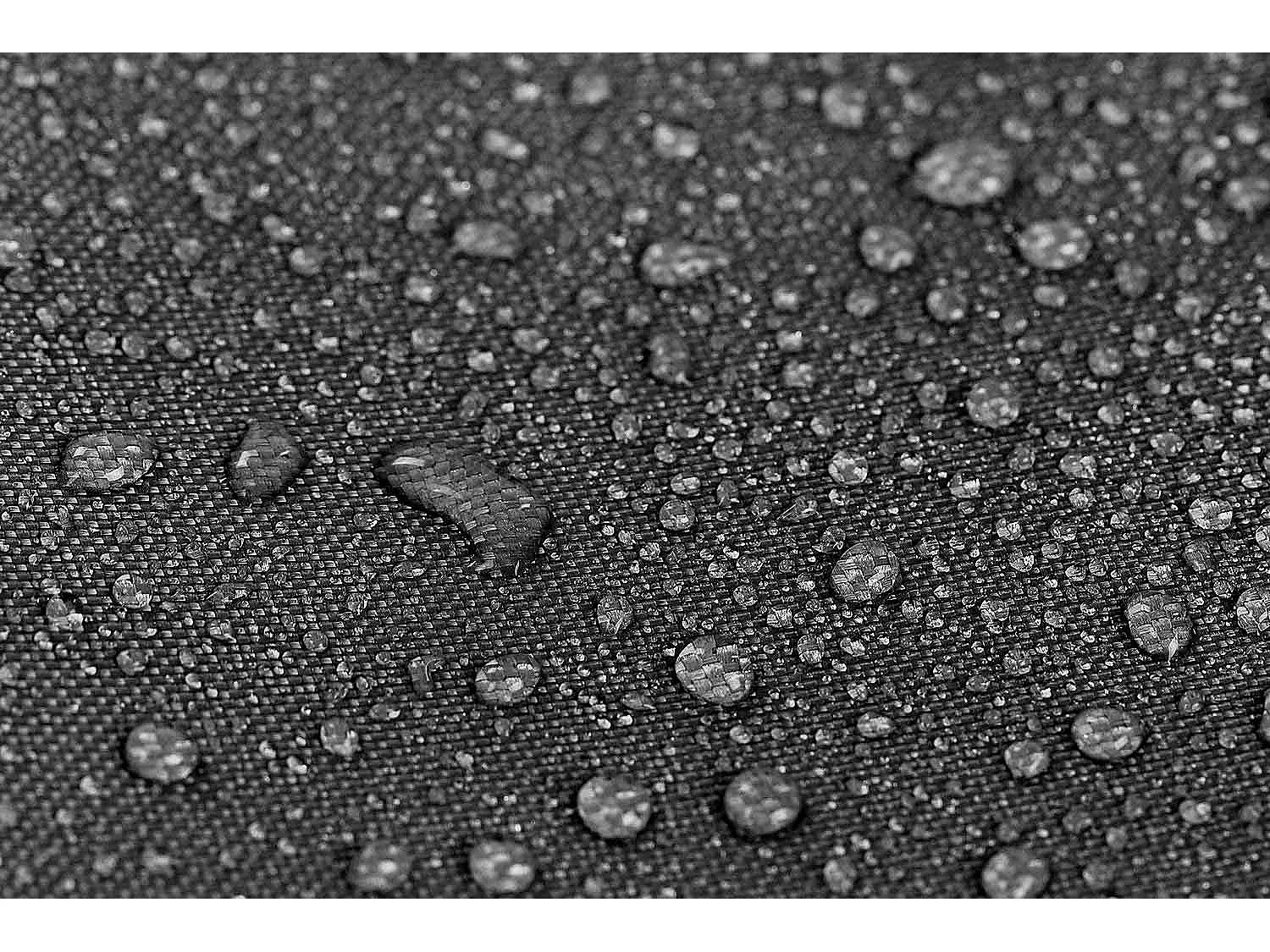 Beschermhoes voor parasol FIGARI 150 x 30 x 25 cm van waterafstotend polyester - Donkergrijs