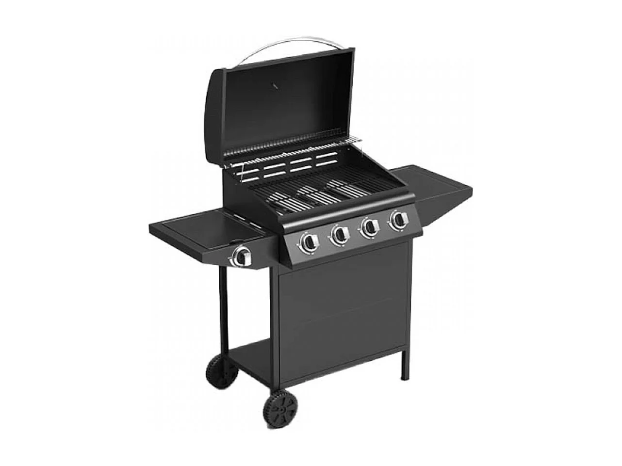 Barbecue à gaz 4 + 1 brûleurs TALLAHASSEE