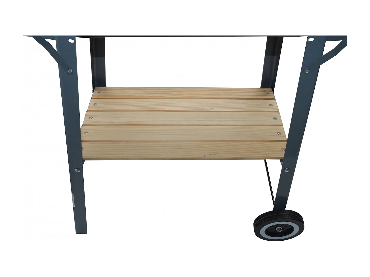 Barbecue mobile au charbon de bois 48 x 28 cm BUFFALO