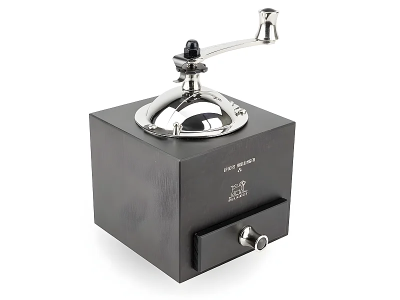 Moulin à poivre manuel 13 cm en bois chocolat Roellinger