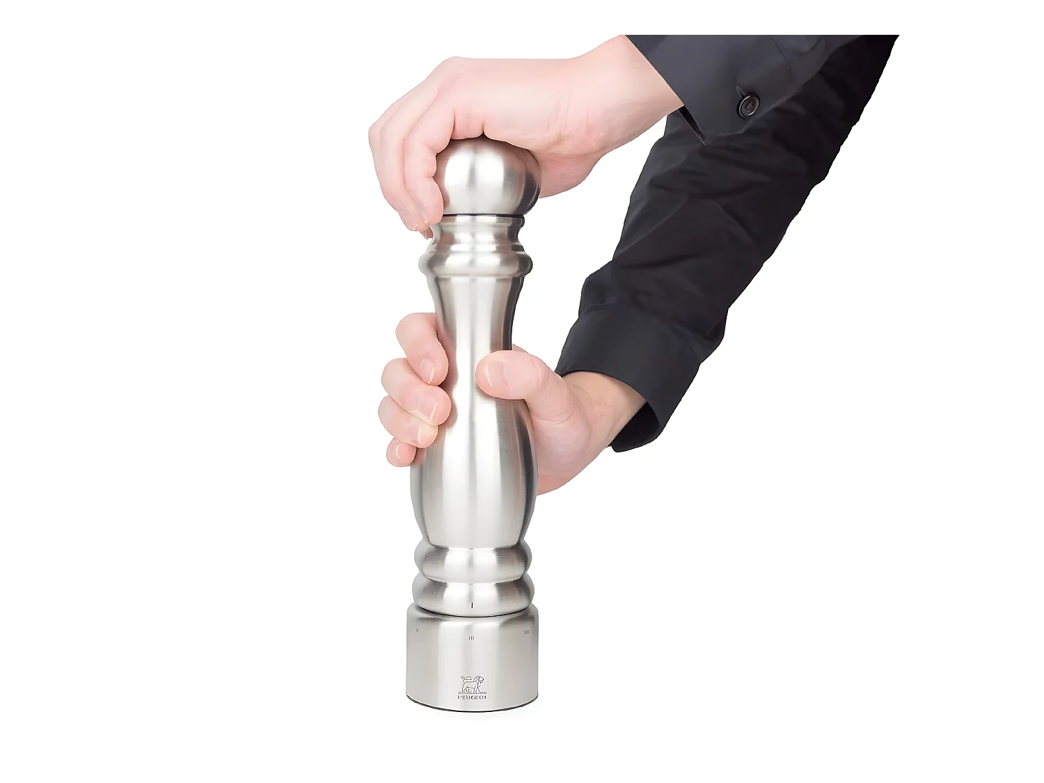 Moulin à poivre 30 cm en inox Paris Chef u'Select