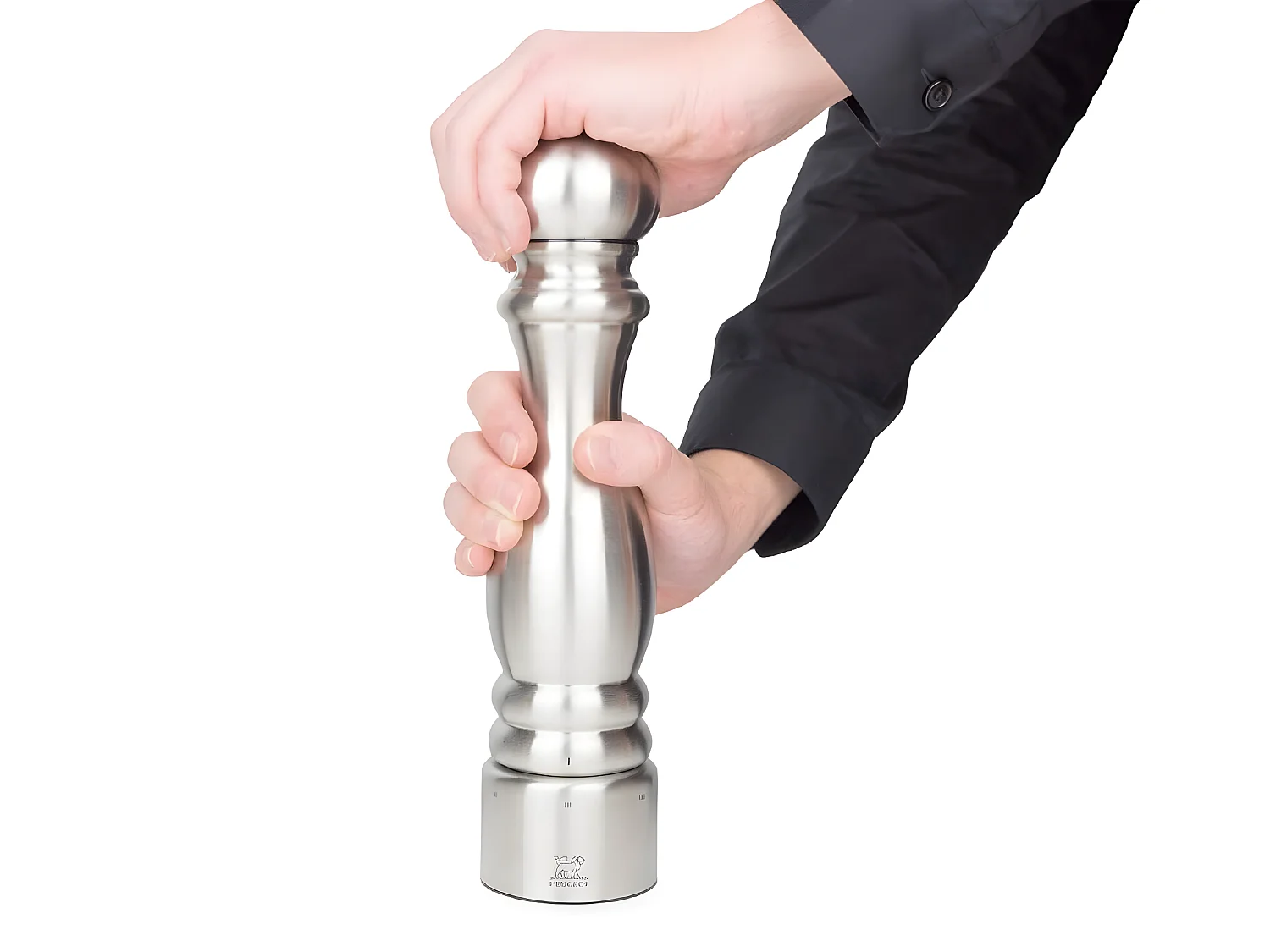 Moulin à poivre 30 cm en inox Paris Chef u'Select