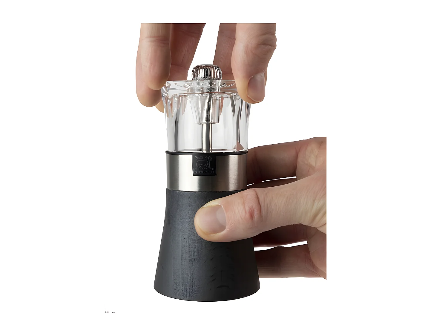 Moulin à poivre 12 cm en bois graphite Oslo