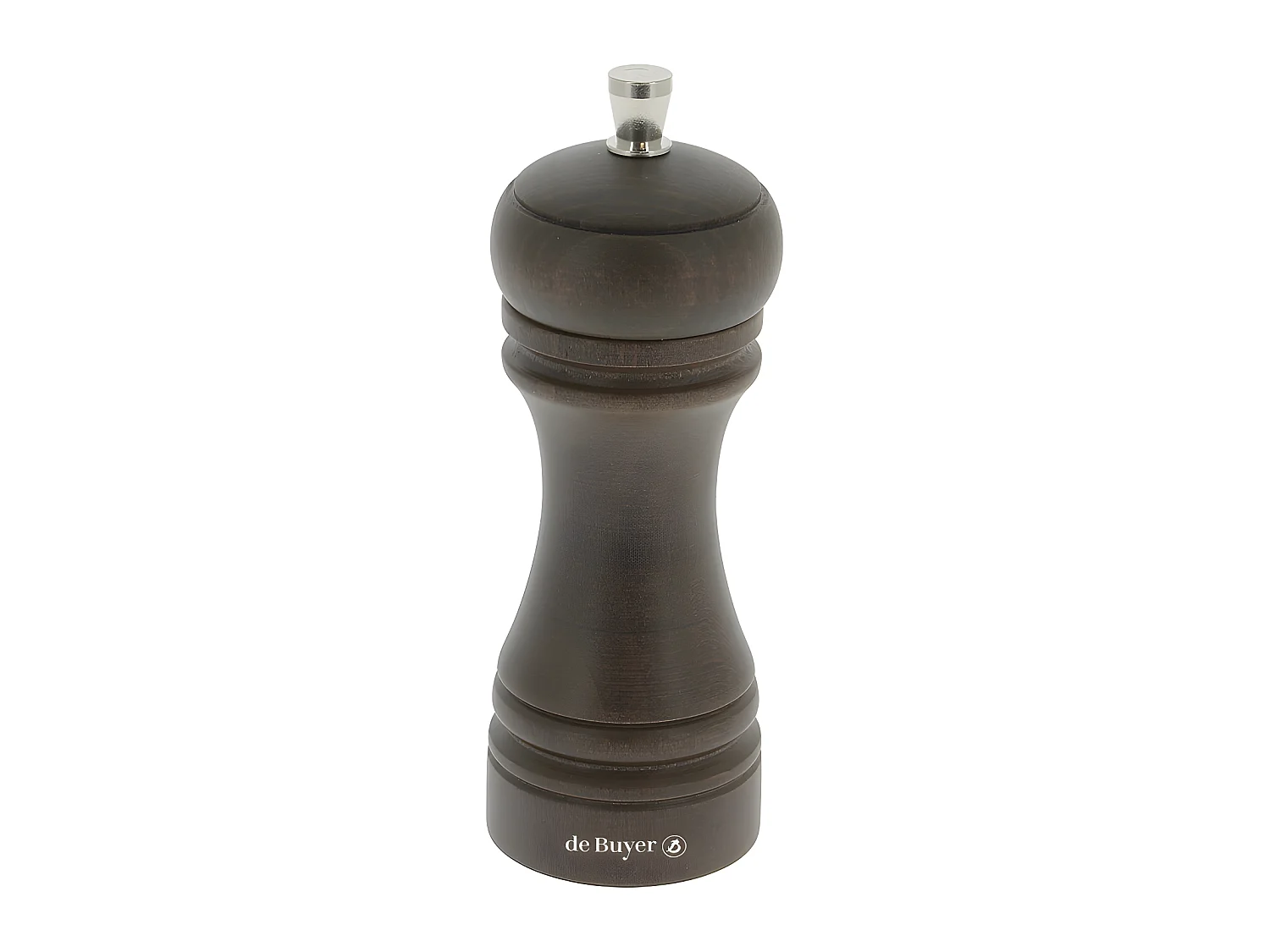 Moulin à sel Java 14 cm brun en bois