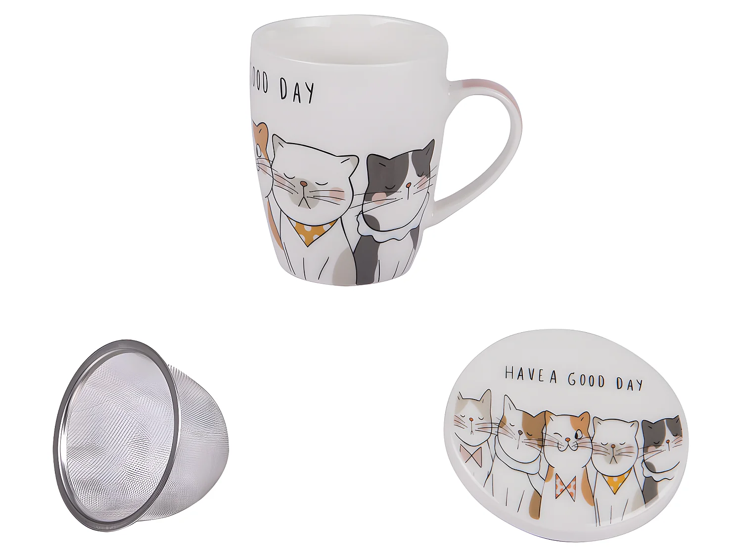 Coffret tisanière et filtre à thé 35 cl