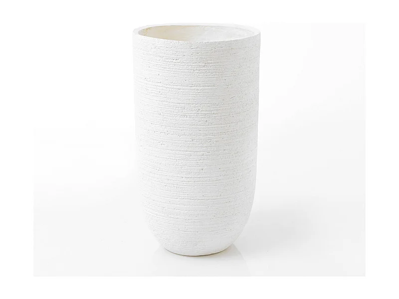 Cache-pot Kelowna 55 cm blanc