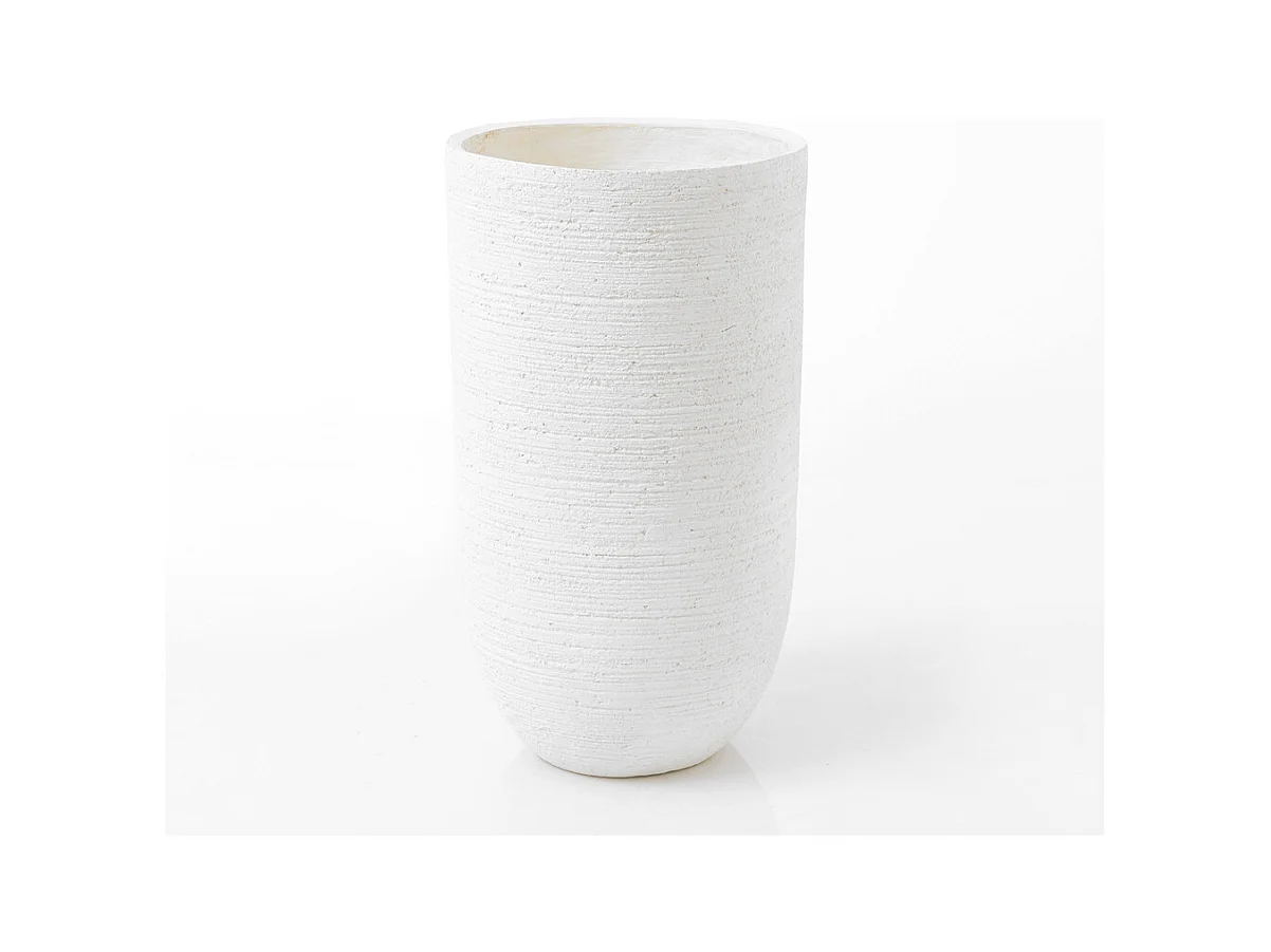 Cache-pot Kelowna 55 cm blanc