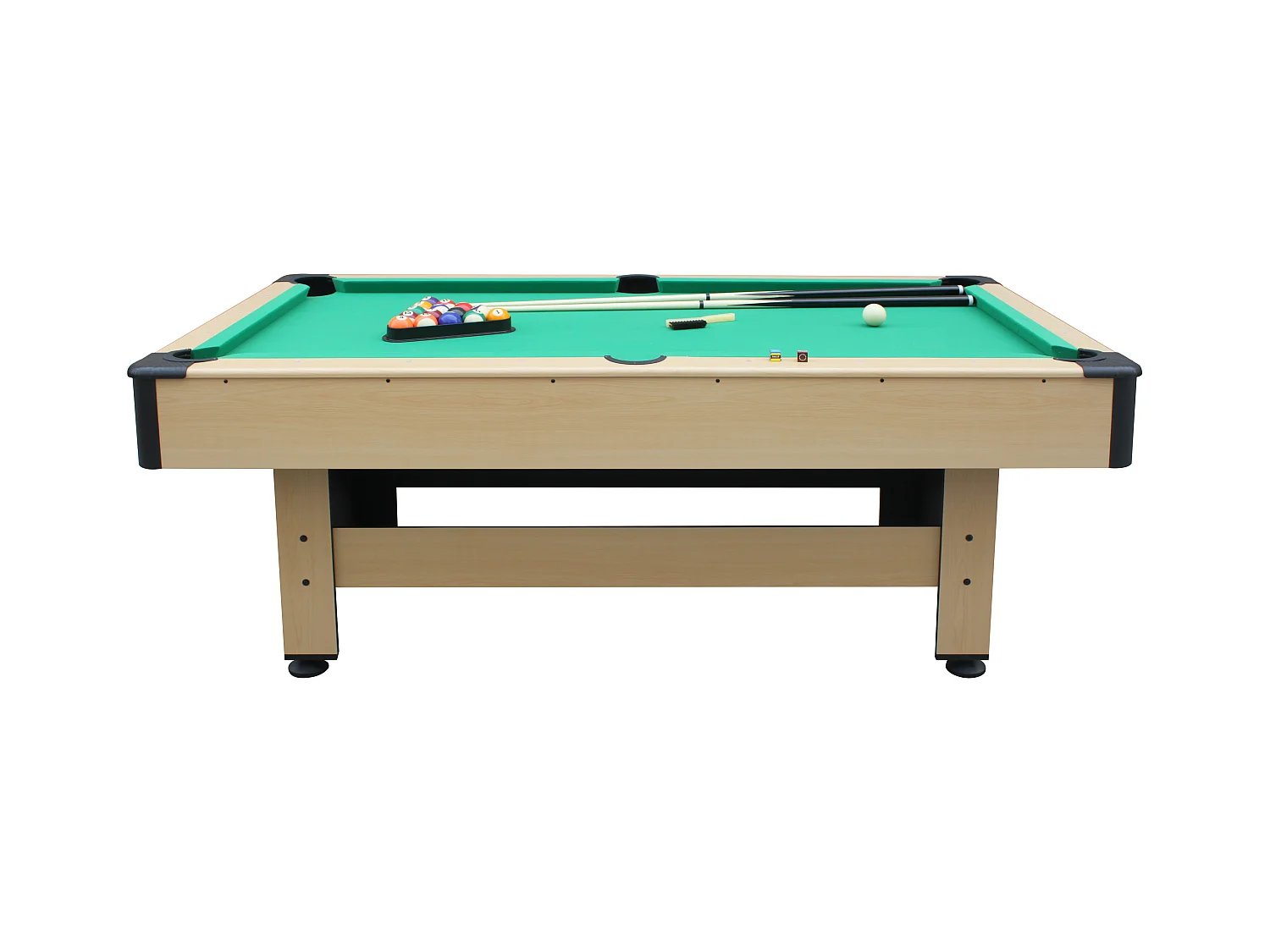 Billar americano de madera + Accesorios incluidos CHICAGO