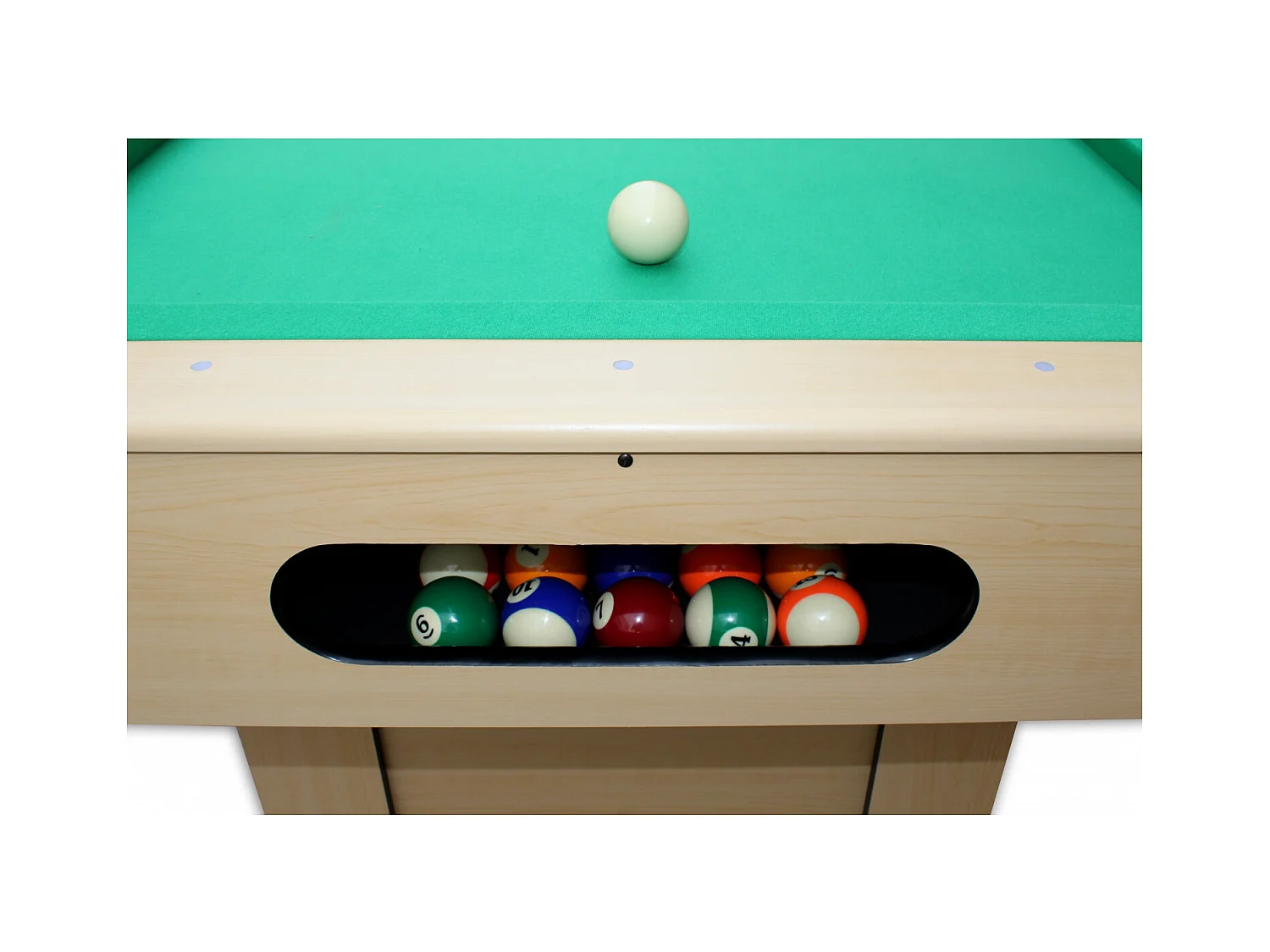 Billar americano de madera + Accesorios incluidos CHICAGO