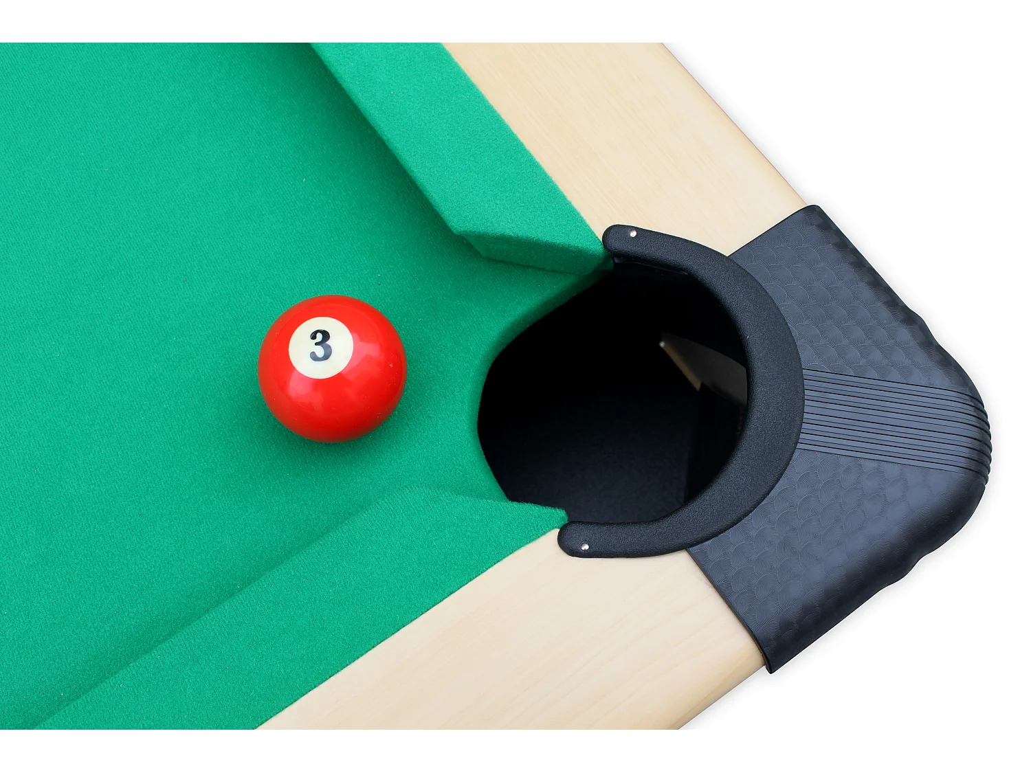 Bilhar americano Chicago com pés ajustáveis e acessórios