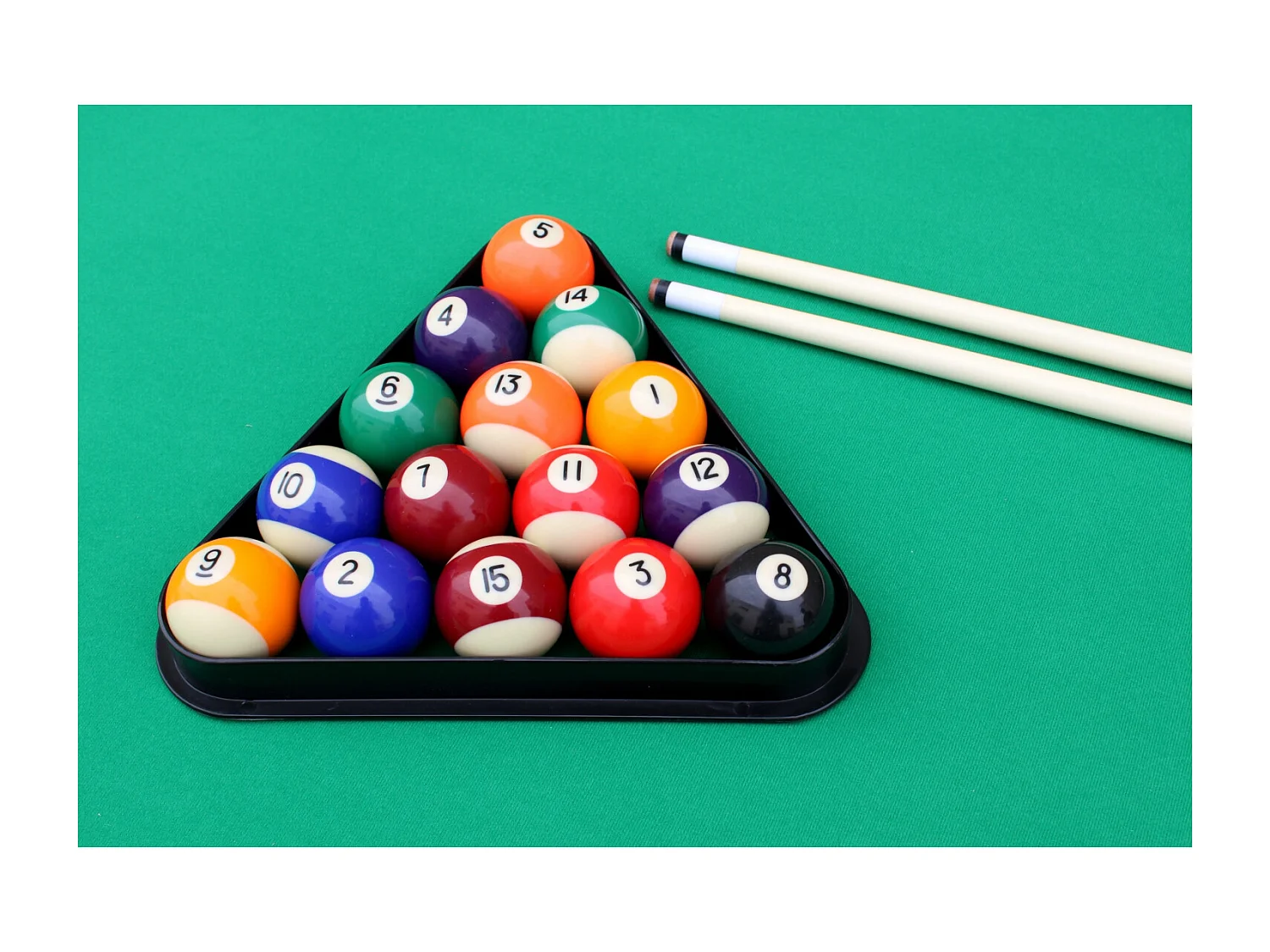 Billard américain en bois avec accessoires inclus ORLANDO