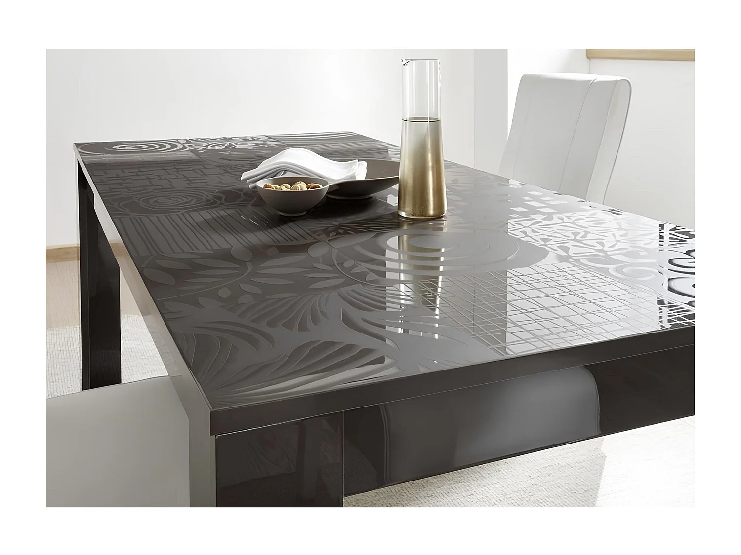 Salle à manger MIREL anthracite