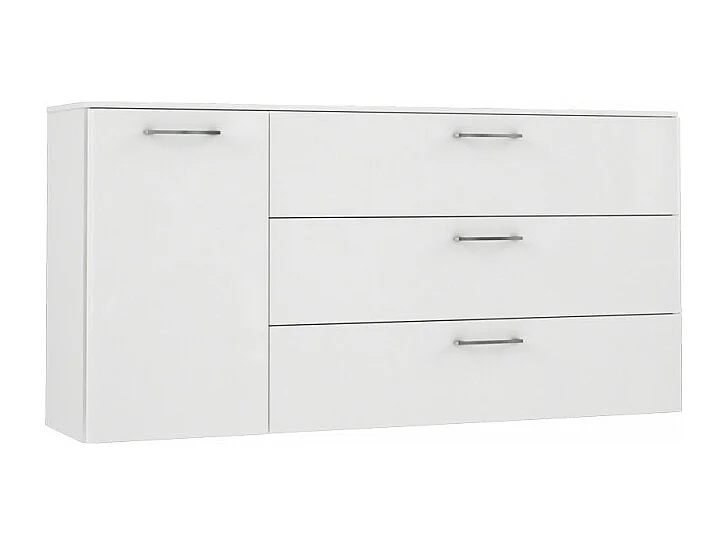 salle à manger complète BABA chêne clair et blanc