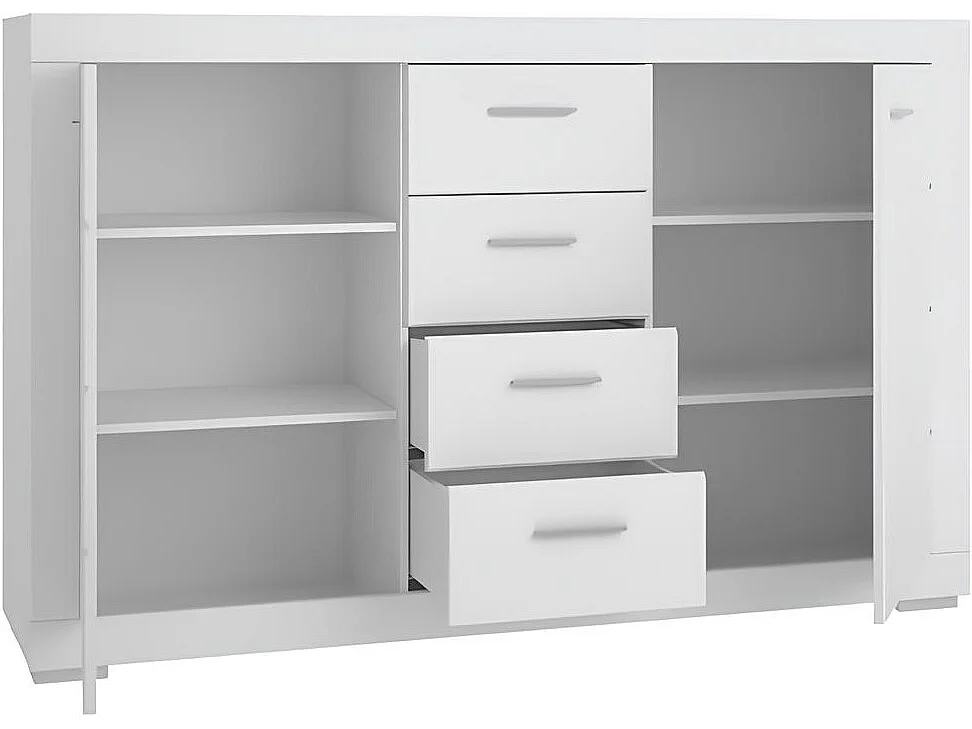 salle à manger complète SNOW blanc