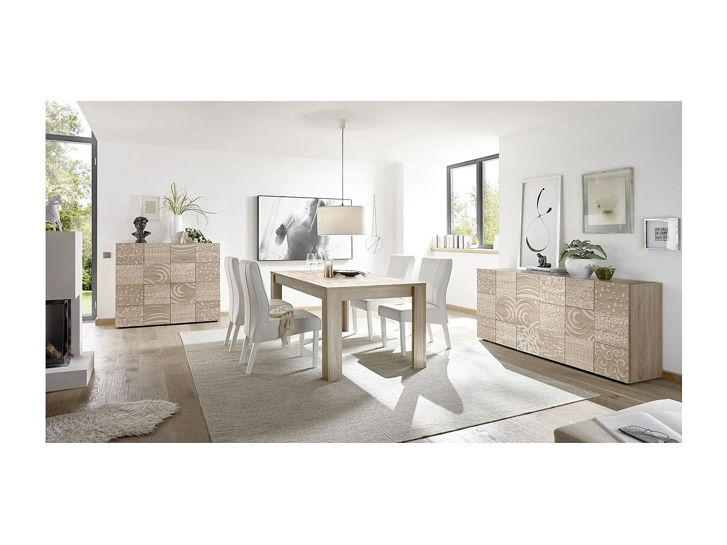 Salle à manger MIREL chêne