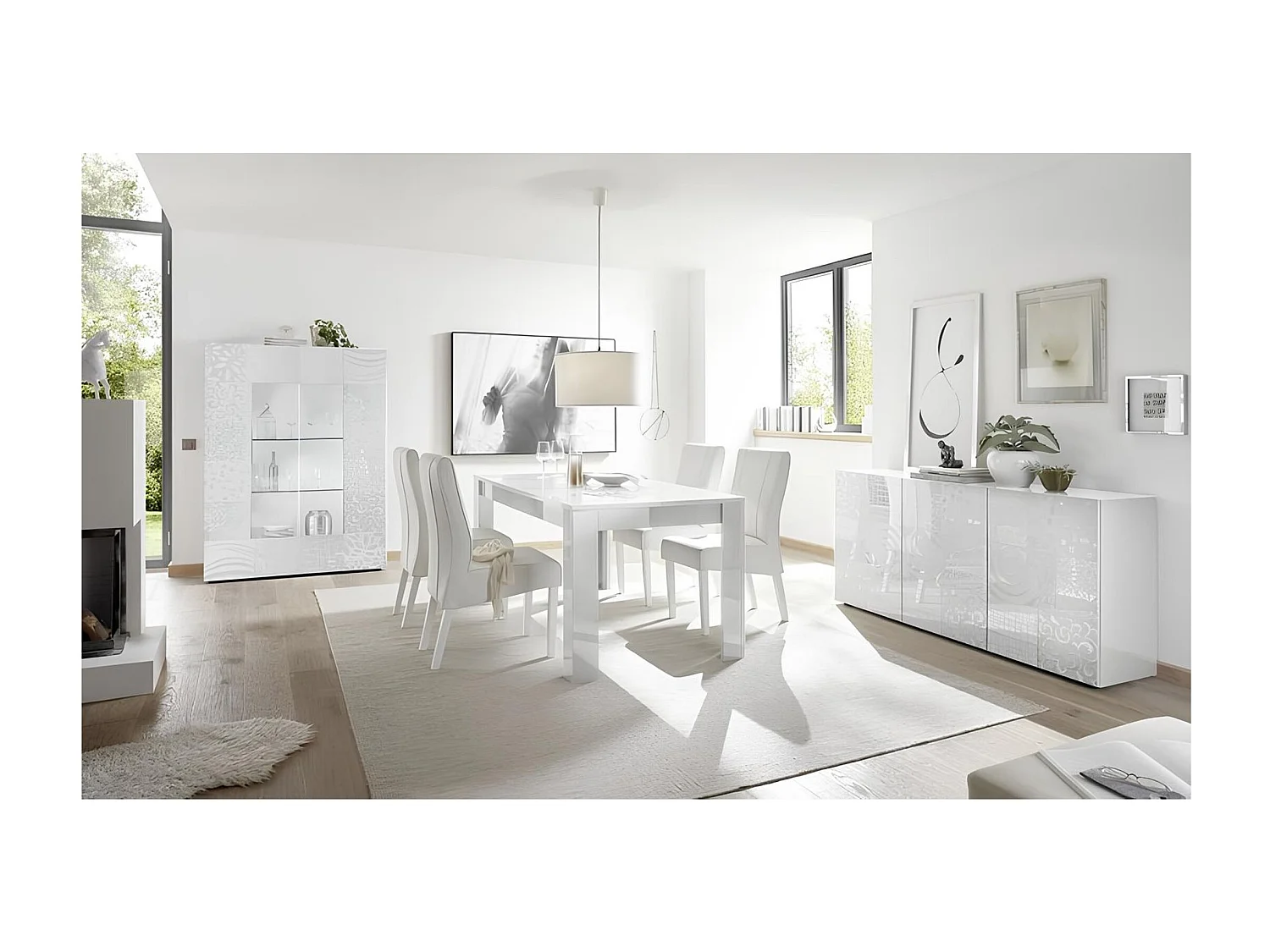 Salle à manger MIREL Blanc