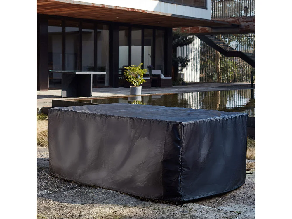 Hülle für Gartenmöbel aus Harz, 8 Plätze FLORIDA