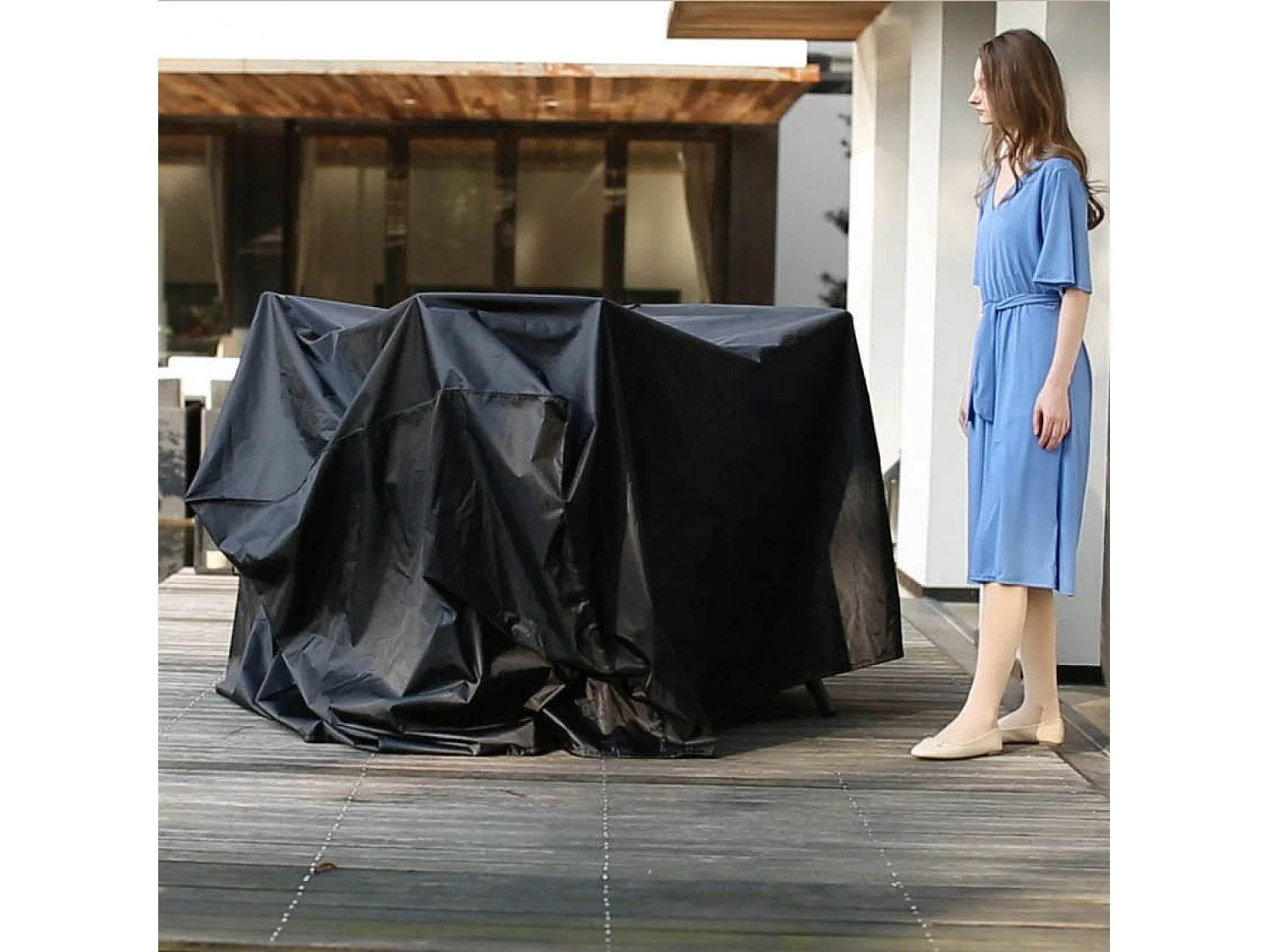 Housse de protection pour salon de jardin 200 x 140 x 105 cm OBAL