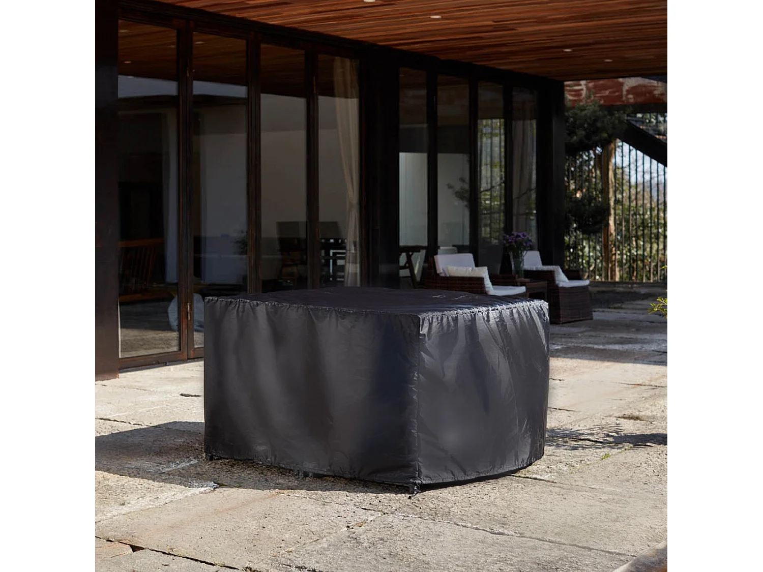 Housse de protection pour salon de jardin 119 x 119 x 70 cm OBAL