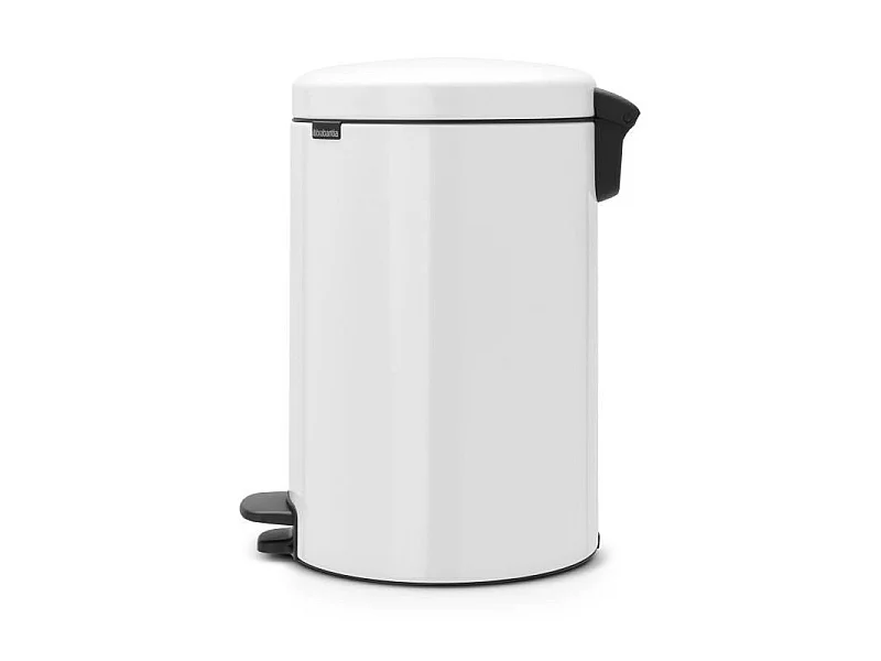 Poubelle pédale Newlcon 20L blanche