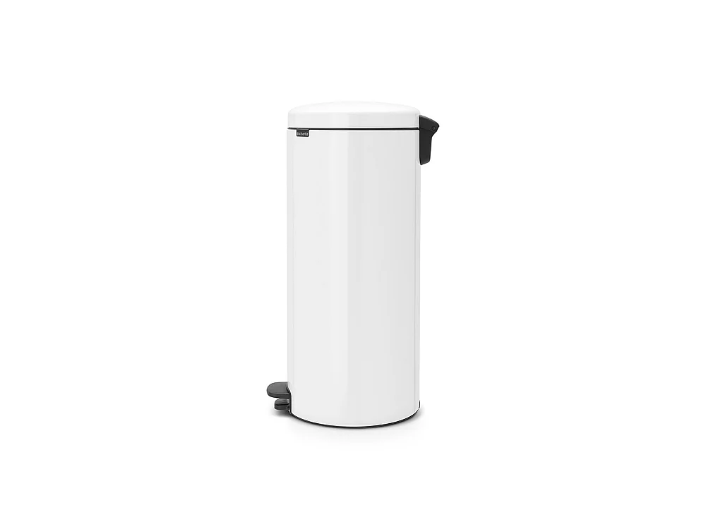 Cubo de basura con pedal Newicon 30L Blanco Brabantia - Cierre Suave y Anti Olor