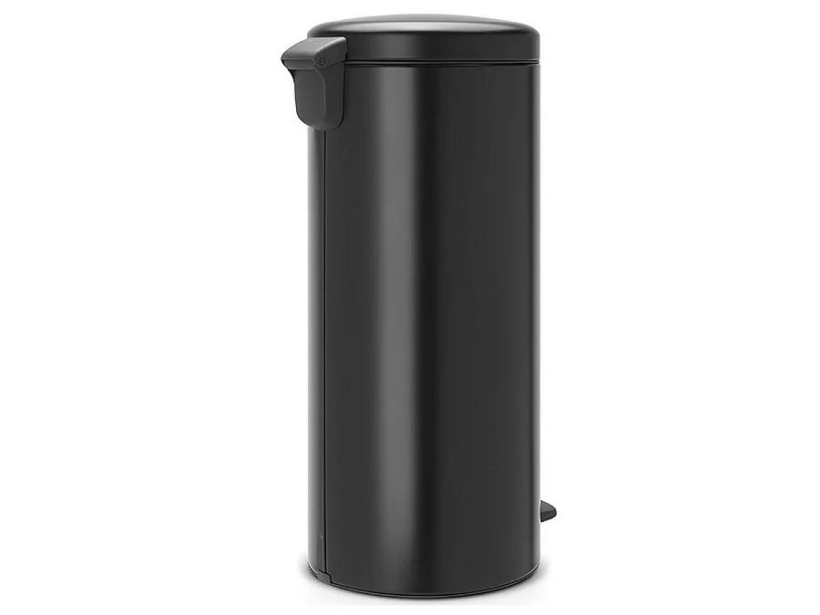Poubelle a pédale NEWLCON - Noir mat - 30 L