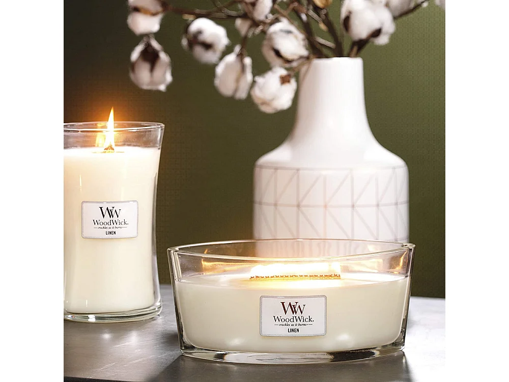 Bougie Ellipse blanc et jasmin