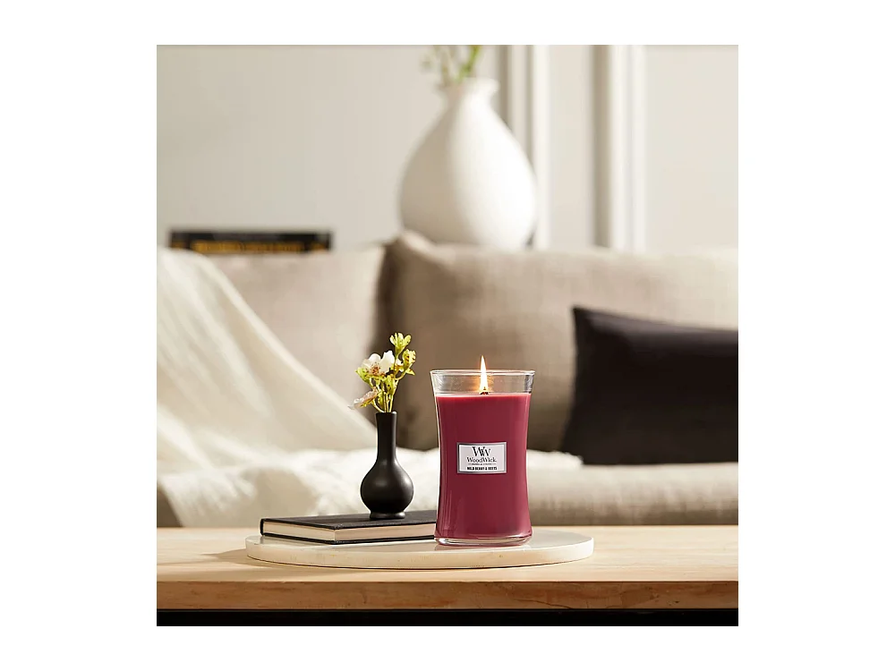 Bougie parfumée betteraves et baies sauvages grand modèle