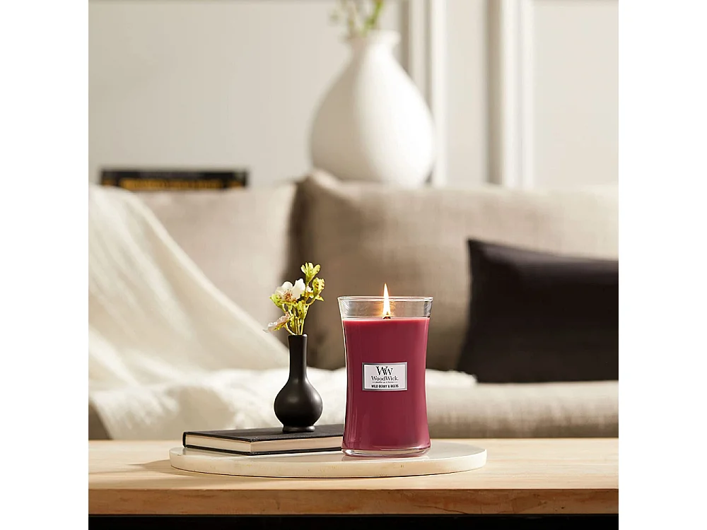 Bougie parfumée betteraves et baies sauvages grand modèle