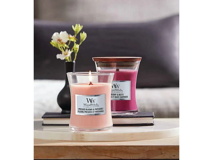 Bougie parfumée betteraves et baies sauvages modèle moyen