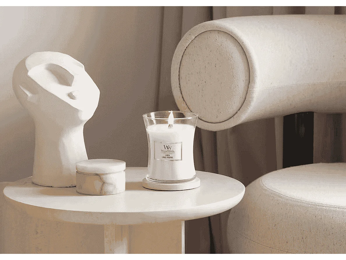 Bougie parfumée linge propre modèle moyen