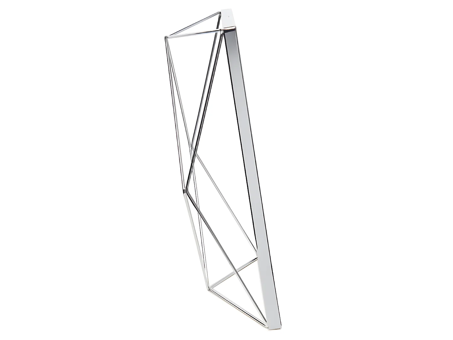 Cadre photo 20x25 cm Prisma en métal argenté