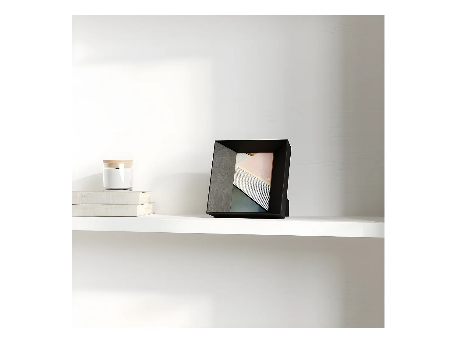 Cadre pour photo 10x15cm Lookout noir