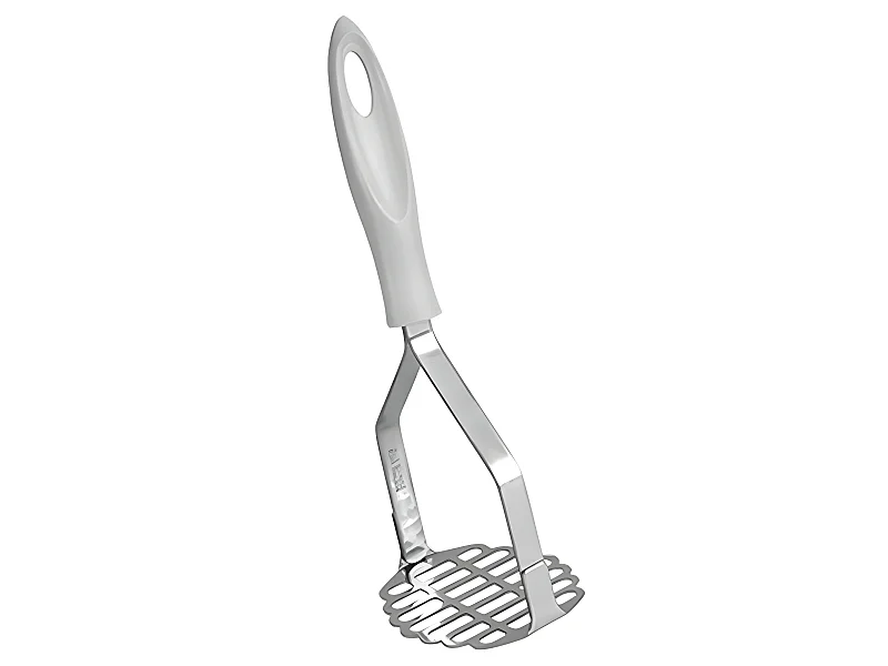 Metaltex Prensa Patatas con Mango ABS, Acero Inoxidable, Vainilla, 30x4x5 cm
